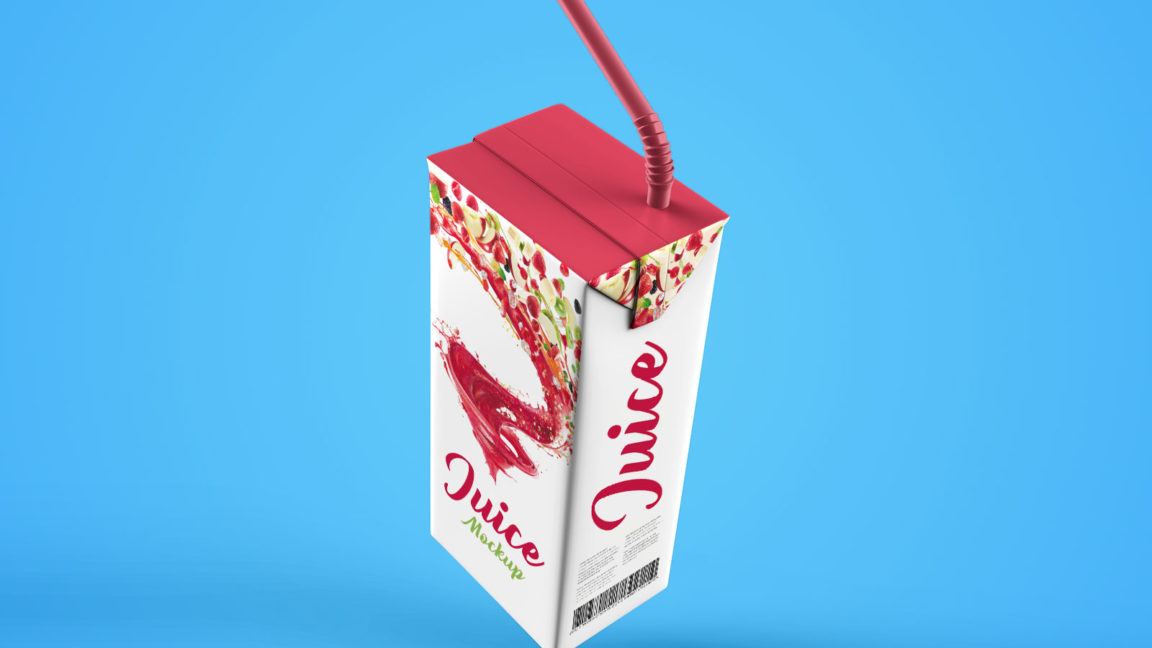 Free Juice Tetra Pack Mockup Free Package Mockups