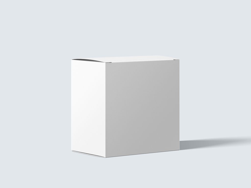 Free White Cardboard Paper Package Box Mockup Free Package Mockups