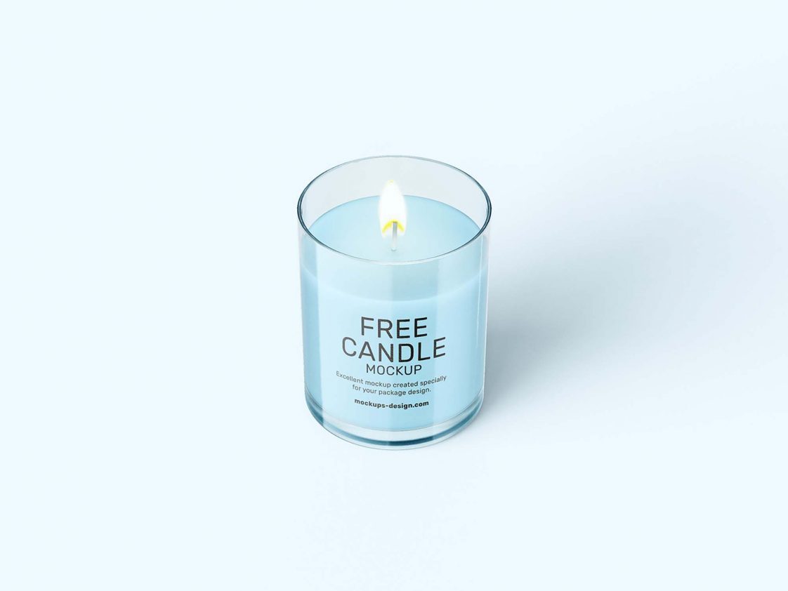 Free Scented Candle Jar Mockup Set Free Package Mockups