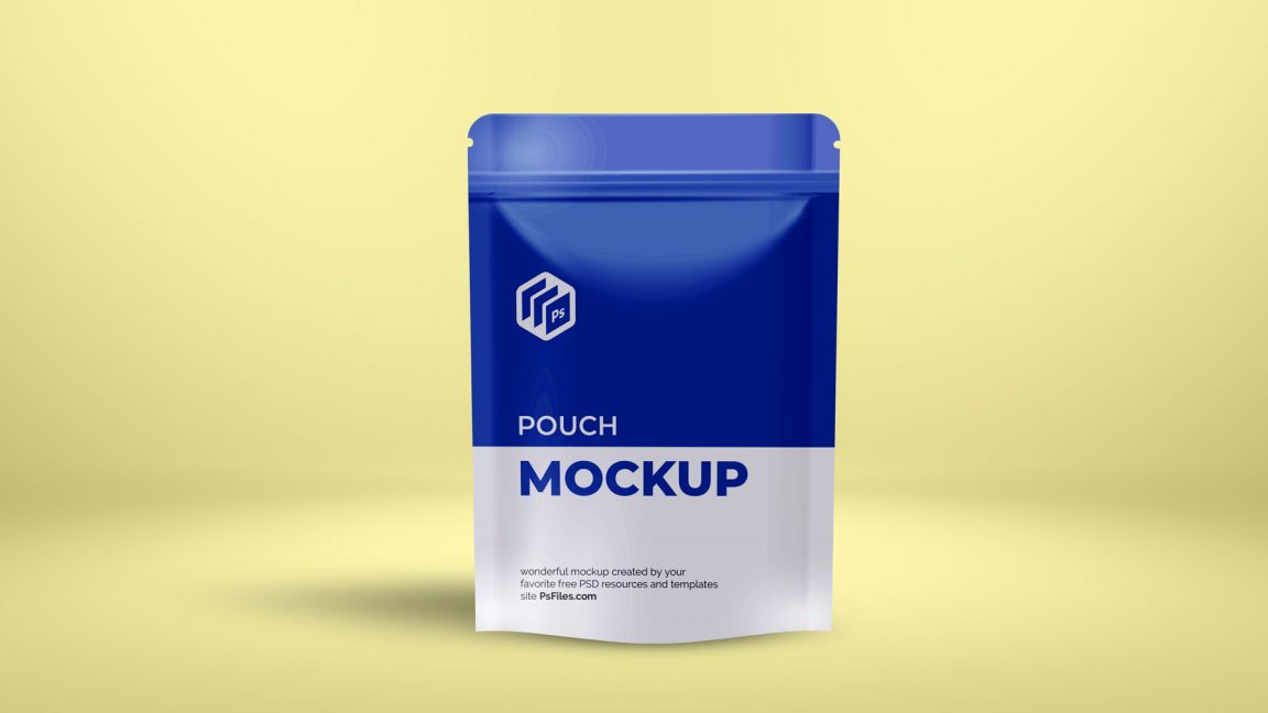 Free Doypack Standing Pouch Mockup Set Free Package Mockups