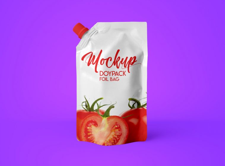 Download Free Doypack Stand Up Pouch Mockup Free Package Mockups