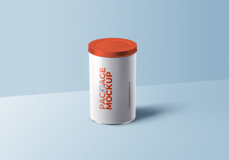 Download Food Package Tin Can Mockup Free Package Mockups