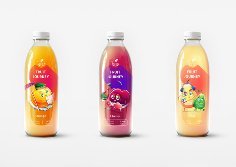 Fruit Journey Package Designs - Package Mockups