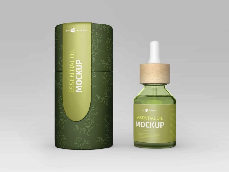 Download Essential Oil Package Mockup Free Package Mockups