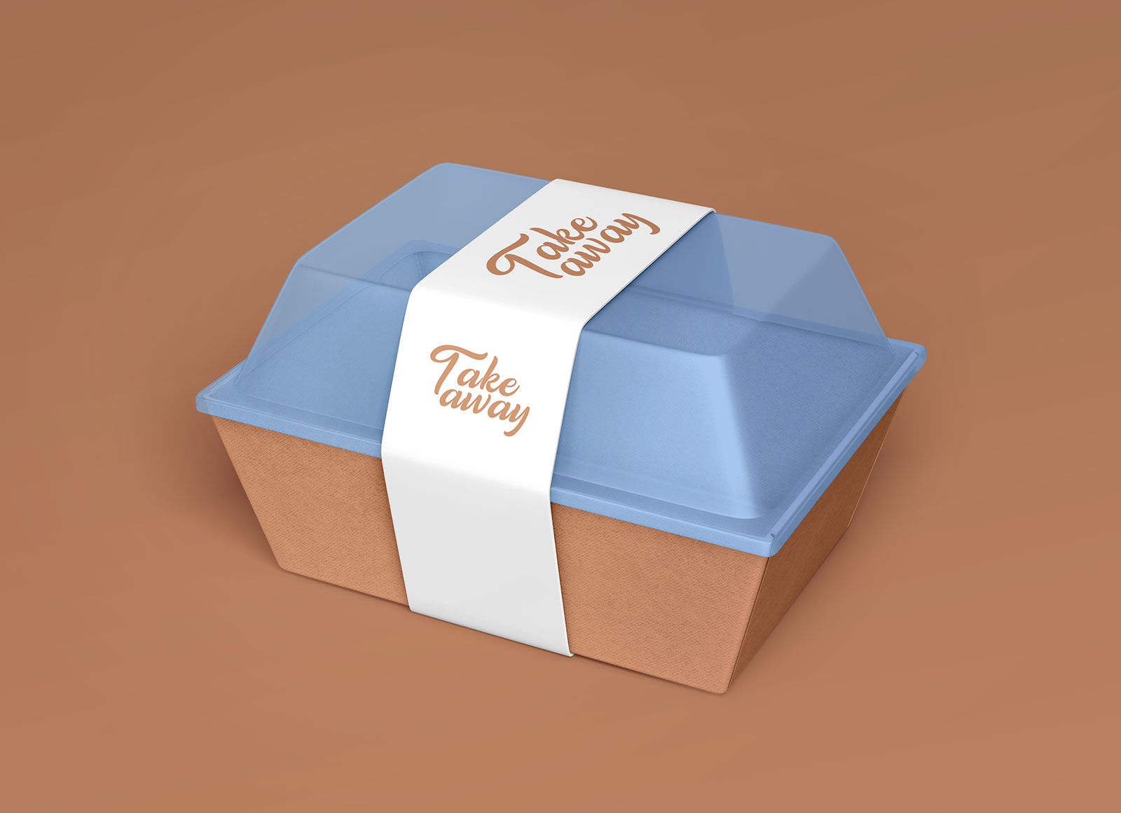 Free Disposable Food Container Mockup on Behance