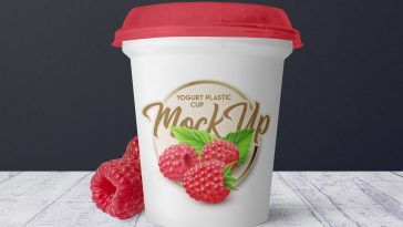 Download Free Yogurt Cup Mockup Free Package Mockups