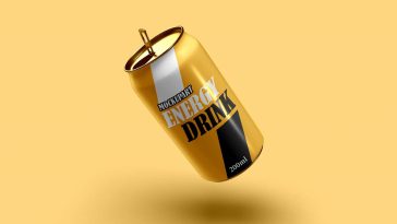 Download Free 500ml Beverage Tin Can Mockup Psd Set Free Package Mockups