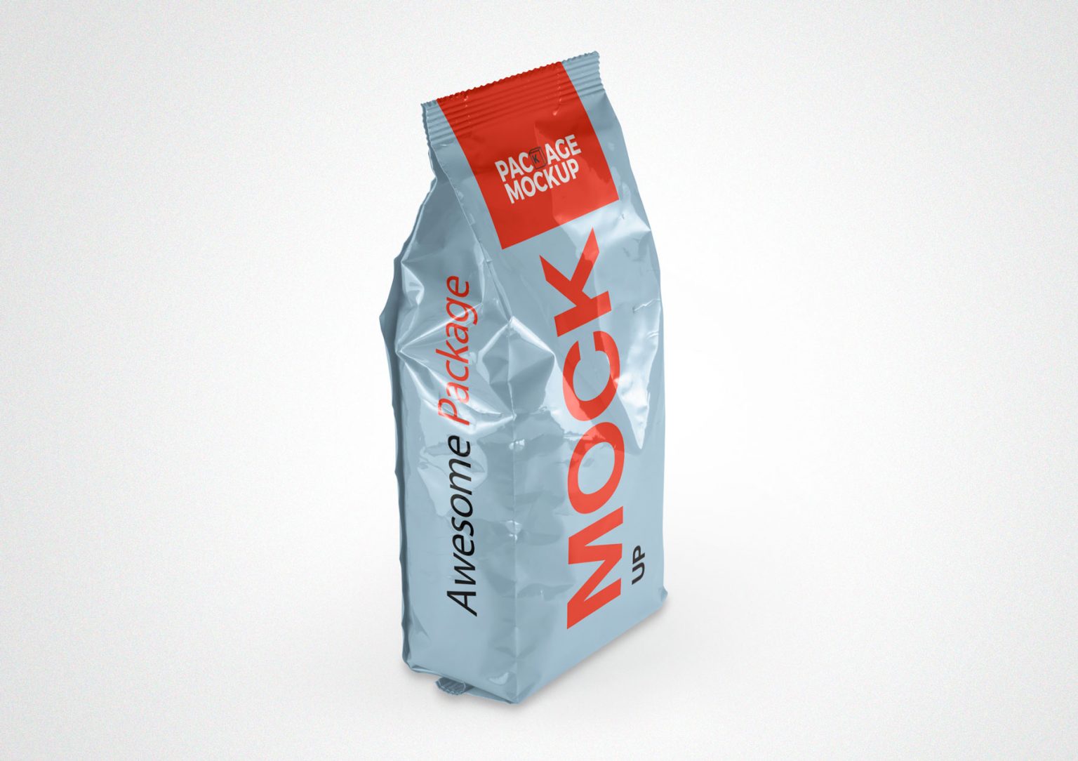 Free Pet Food Bag Mockup - Free Package Mockups