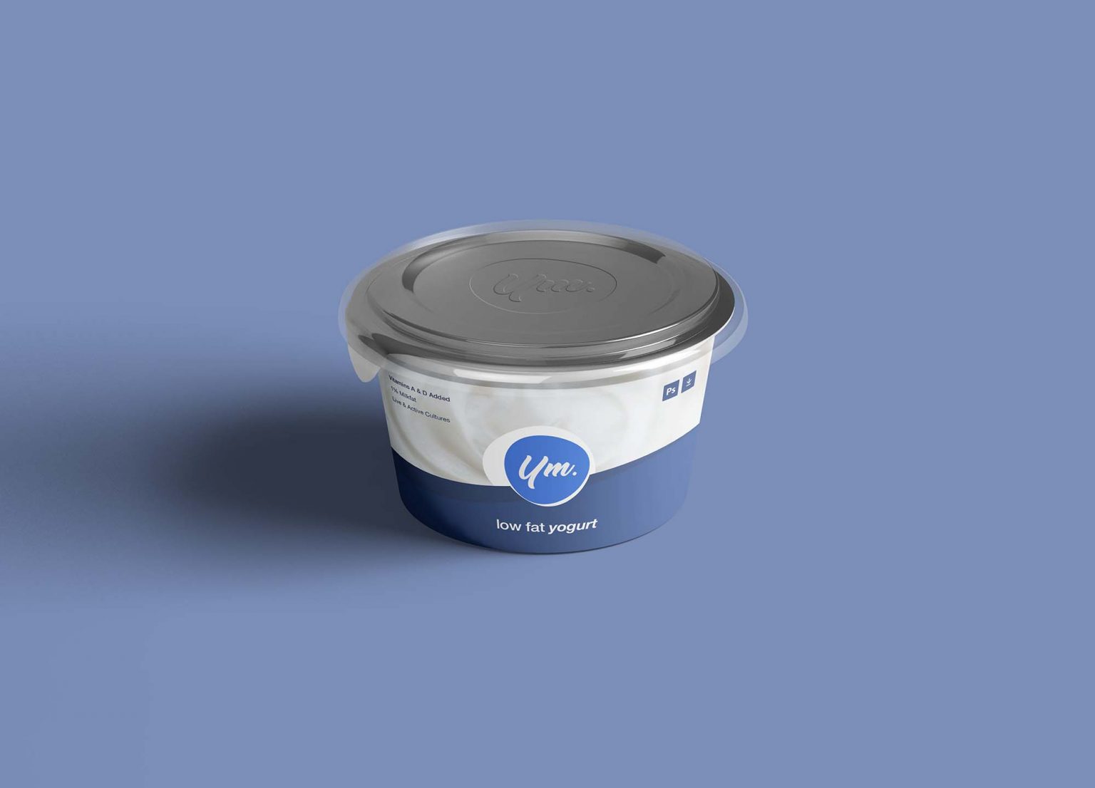 Free Yogurt Package Mockup - Free Package Mockups