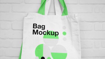 Download Free Reusable Canvas Tote Shopping Bag Mockup Free Package Mockups PSD Mockup Templates