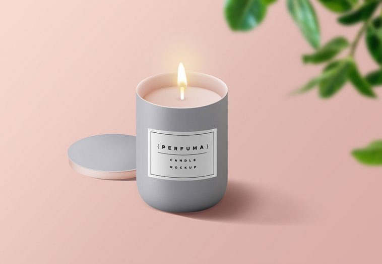 Download Free Candle Jar Mockup Free Package Mockups