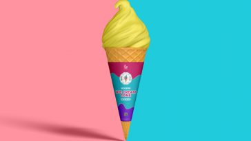 Download Free Milk Stick Ice Cream Bar Wrap Label Mockup Free Package Mockups