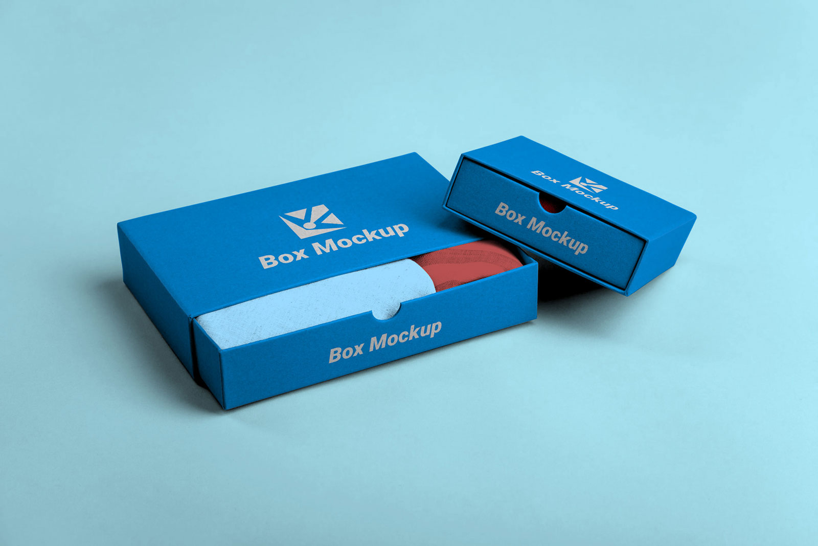 Download Free Handkerchief Tie Box Mockup Free Package Mockups