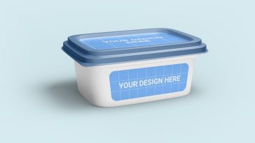 Download Free Package Container Mockup Free Package Mockups