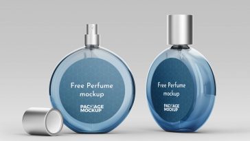 Download Free Body Spray Bottle Mockup Free Package Mockups