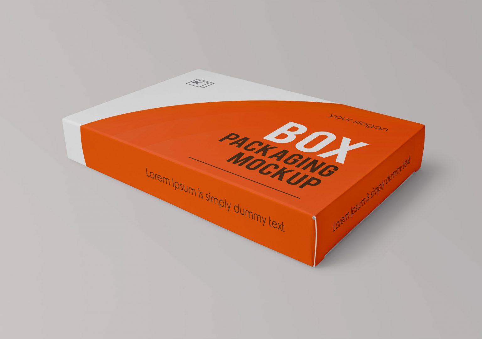 Free Slim Rectangle Box Packaging Mockup 3 set - Package Mockups