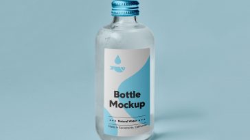 Free Pharmaceutical Amber Glass Bottle Mockup Free Package Mockups