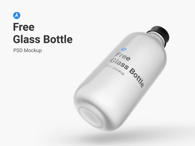 Download Free Glass Bottle Mockup Psd Free Package Mockups