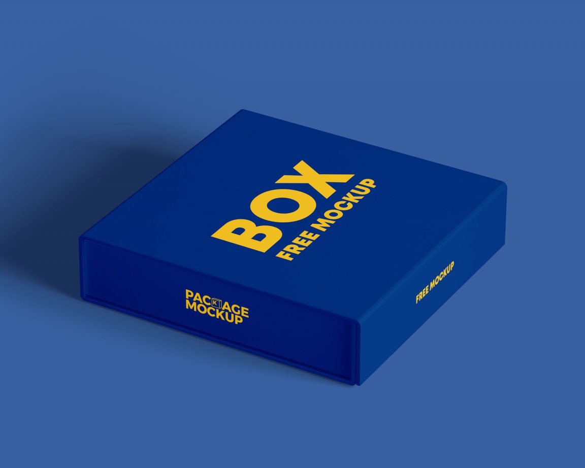 Free Free Product Box Mockup Set - Free Package Mockups