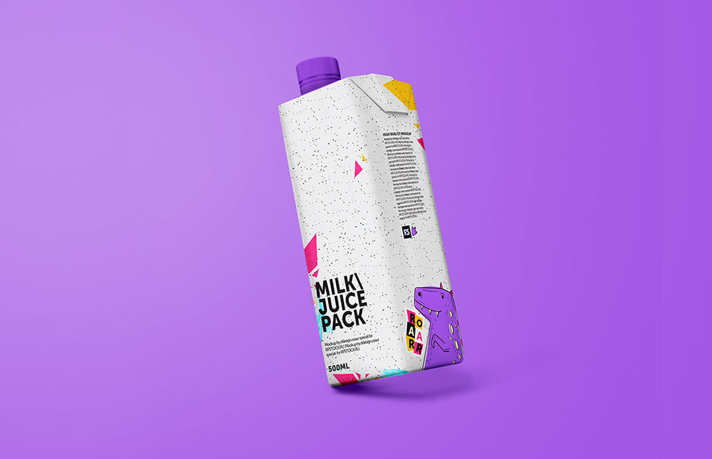 Download Free Juice Box Packaging Mockup Free Package Mockups