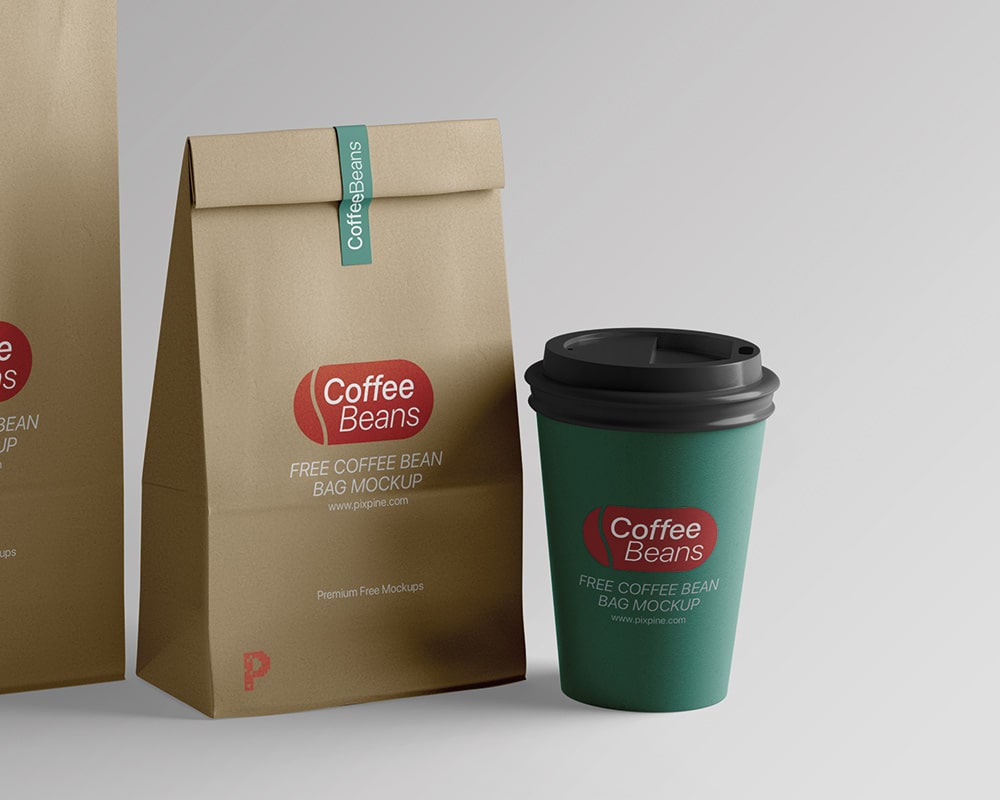 Coffee Bags & Pouches - Kraft Paper laminate