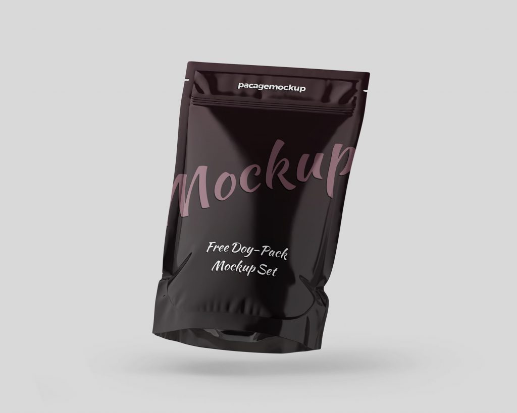 Free A set of Free Standup Pouch Food Packaging Mockup - Free Package ...