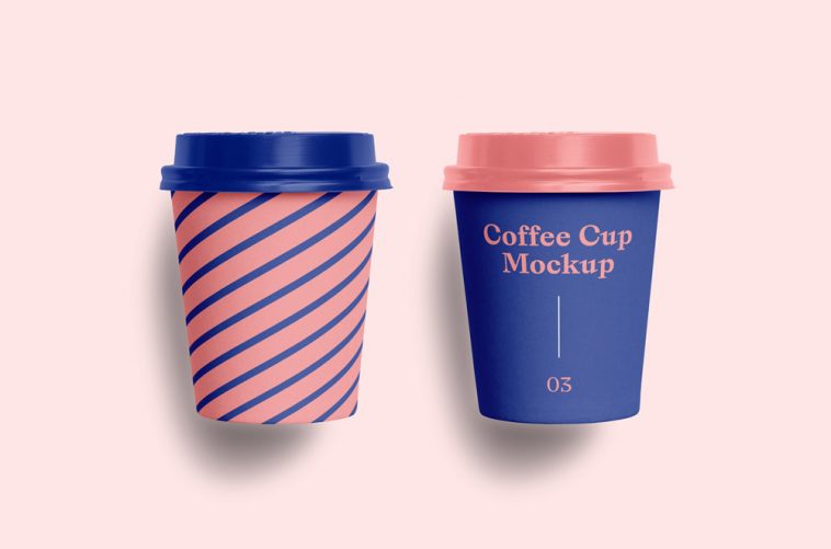 Free Mini Coffee Cup Mockup (PSD)