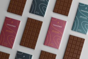 Free Chocolate Bar Box Mockup - Free Package Mockups