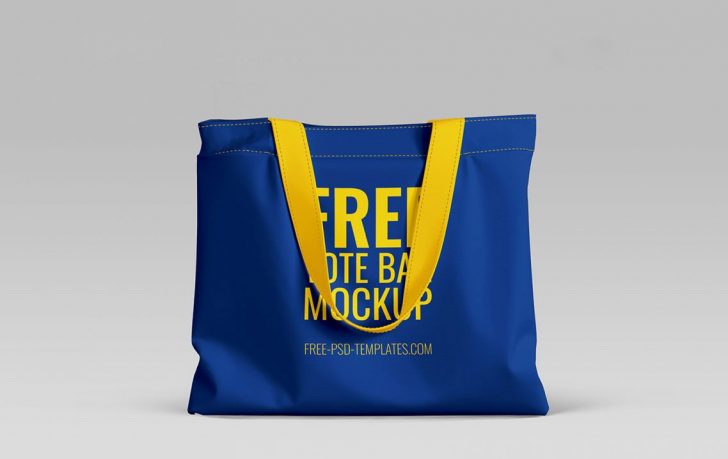 Free Canvas Tote Shopping Bag Mockup set - Free Package Mockups