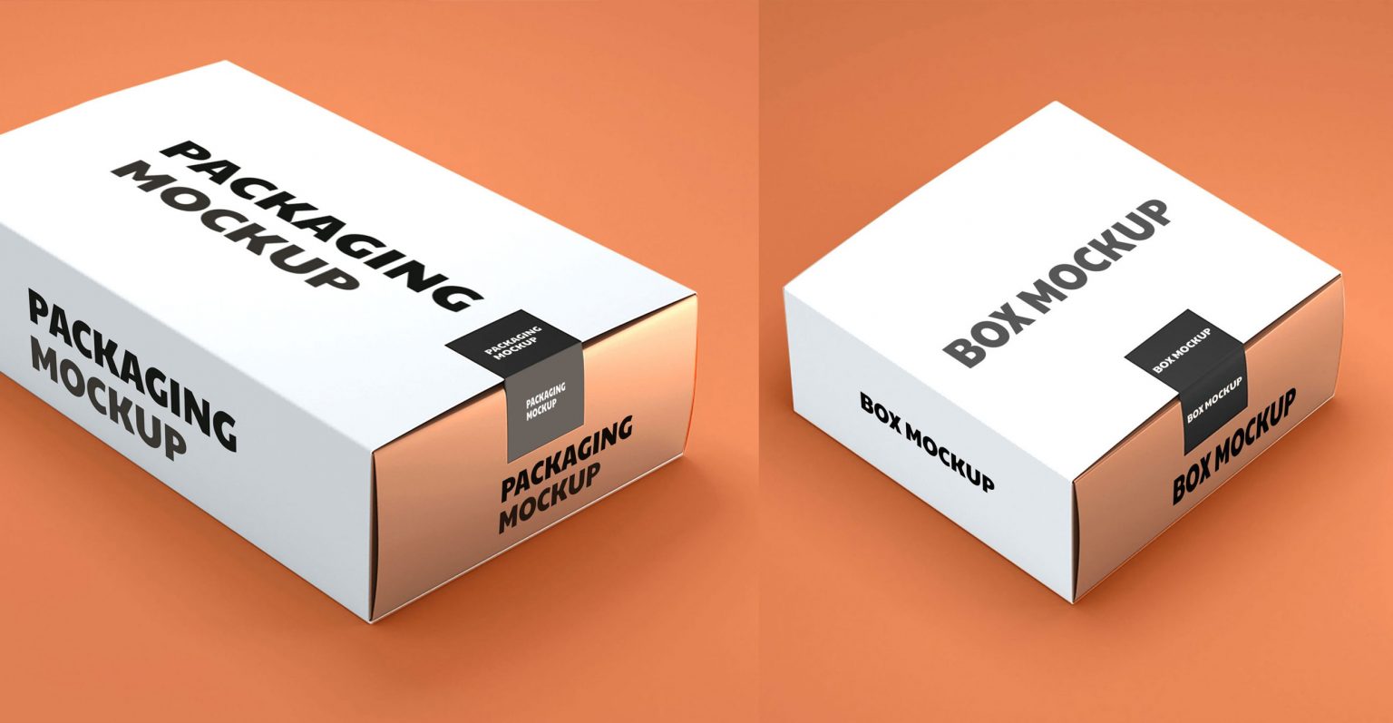 Free High Quality Product Packaging Mockups - Package Mockups