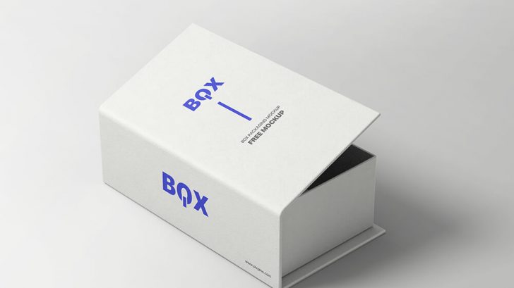 Free Pinch Lock Box Mockup - Free Package Mockups