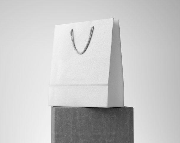 Free Paper Shopping Bag Mockup Scene - Free Package Mockups