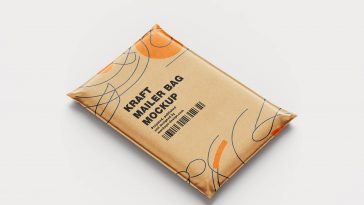 Free Gift Wrapping Parchment Paper Mockup PSD - Good Mockups