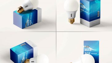 Light Bulb - Package Mockups