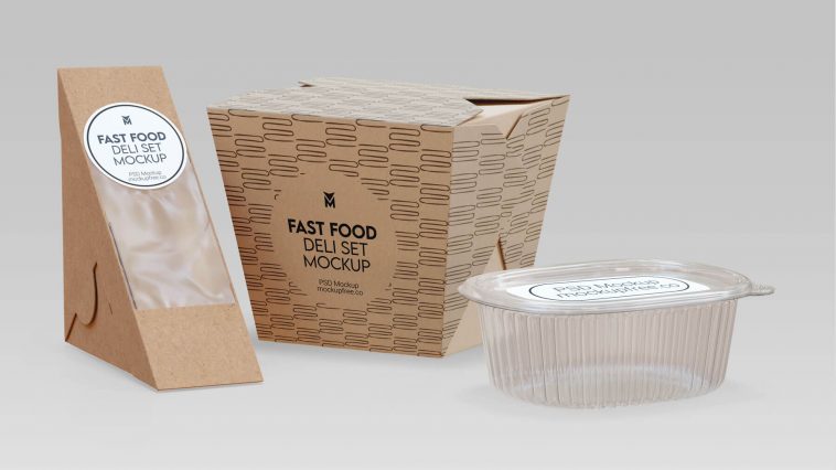 Sandwich Packaging Mockup - Free Package Mockups