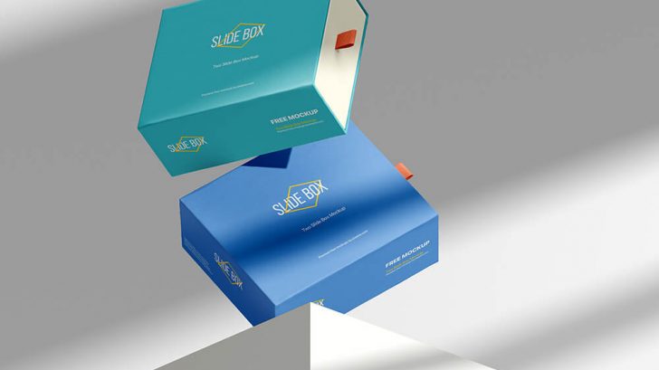 Free Box Mockup for Packaging - Package Mockups